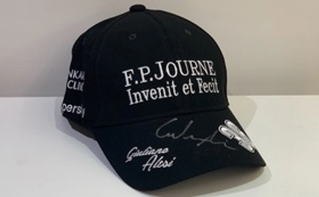 Bプラン:ジュリアーノ・アレジ 直筆サイン入りドライバーズキャップ