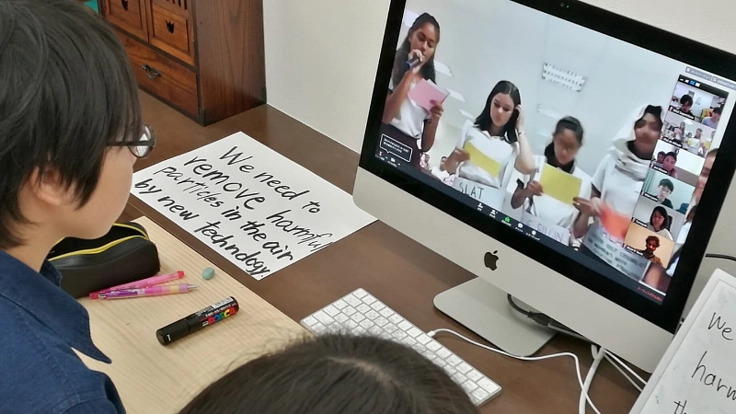 外国の学校と手軽にオンライン合同授業ができる仕組みを作ろう！