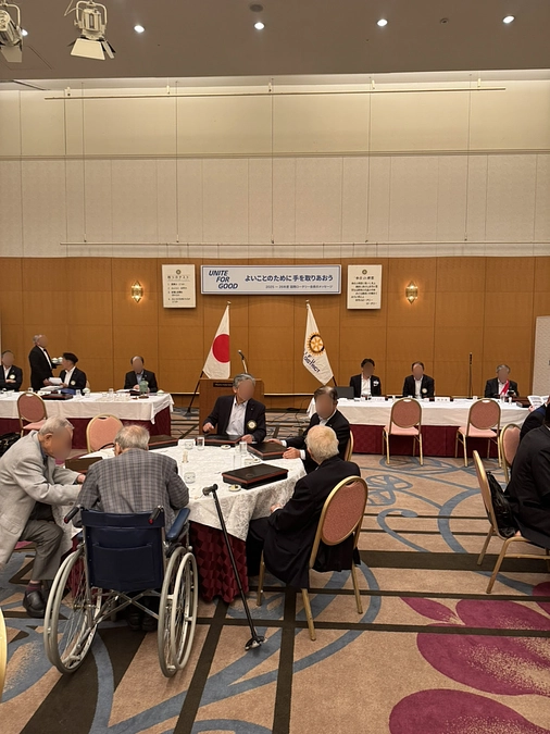 岐阜ロータリークラブで脳卒中リハビリについて講演