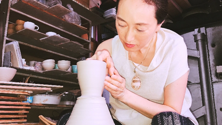 里都まちなかい町の目玉ブランドを楓窯工房から発信したい