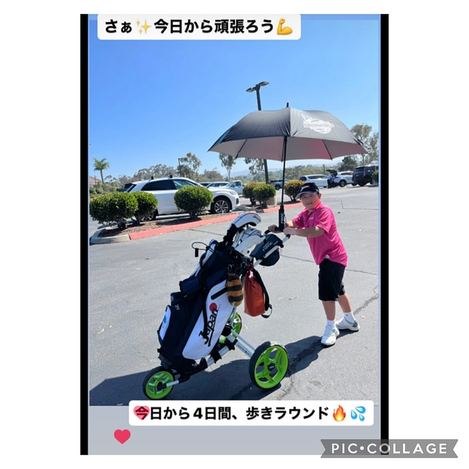 世界ジュニア選手権ついに始まります⛳️