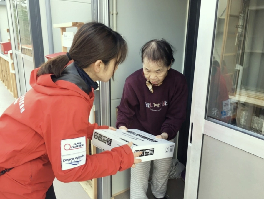 【令和6年能登半島地震】仮設住宅に生活家電の配付支援を実施