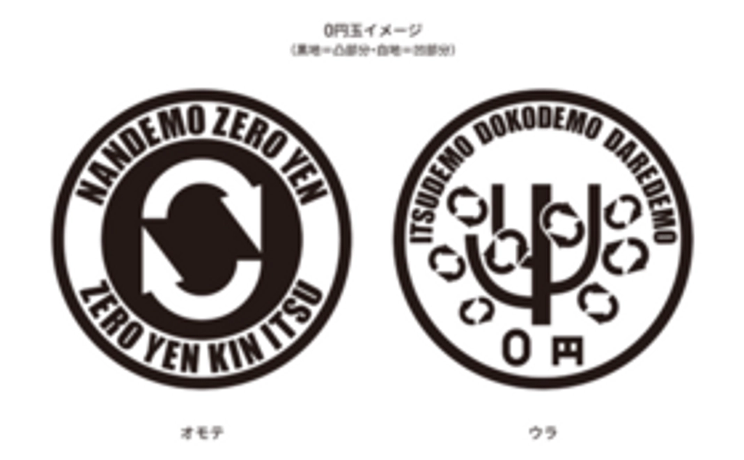 0円玉(1枚)+サンクスメール+「0円均一」関連情報のご提供(希望者のみ)