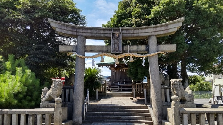 マッサンの故郷、竹原市の湊神社にあった石灯籠を元の場所に戻したい！