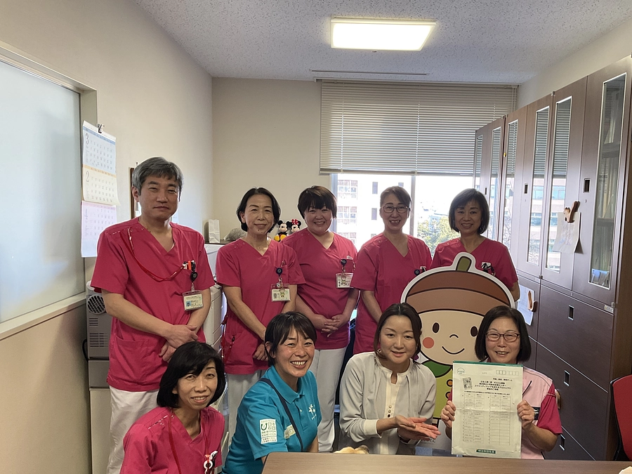 明治安田生命保険相互会社の職員の皆様に有志の寄付をしていただきました！