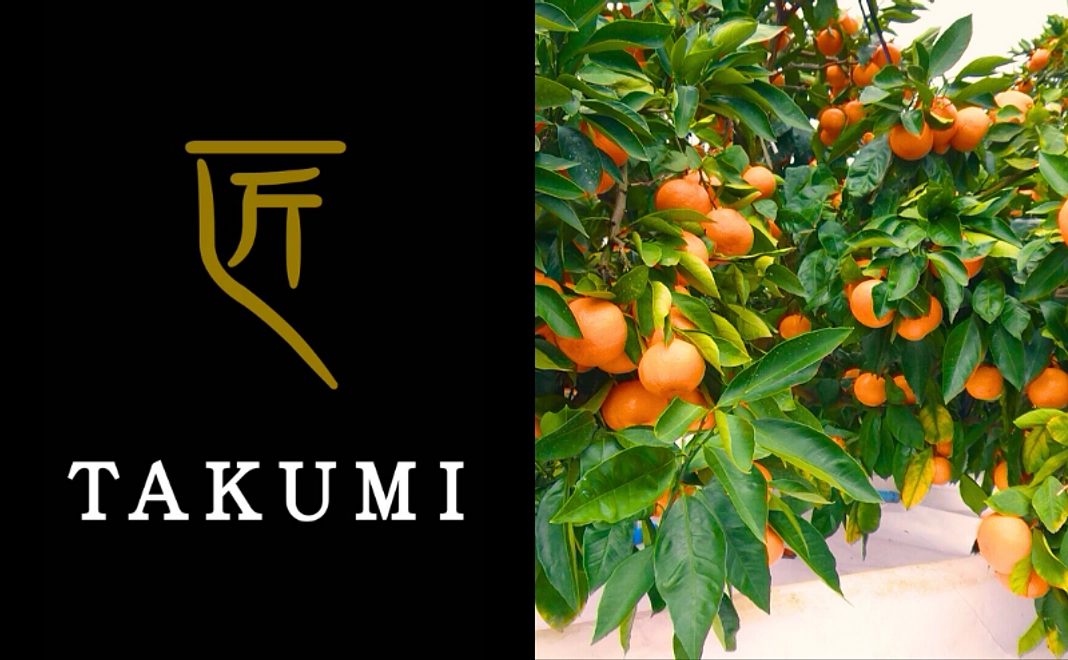 【手間を惜しまぬ職人の味】山北の彩「匠」みかん箱（1.2㎏）＋「山北の彩」オリジナルステッカー