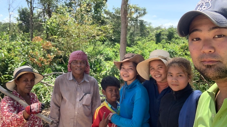 カンボジア　貧しい農家の収益UPプロジェクト