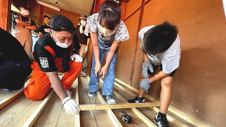 地域の空き家を地域の防災拠点に　− 持続可能な社会を −