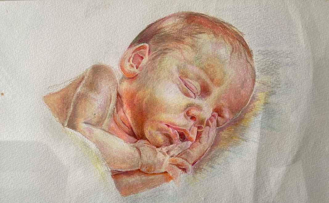 感謝のメールと美沙さんの絵はがきを送ります