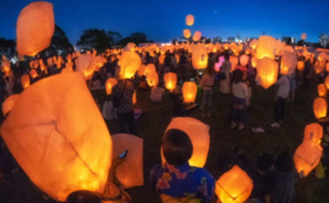 LEDスカイランタン1つ