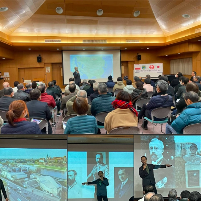 坂城町のコミュニティセンターでの講演会