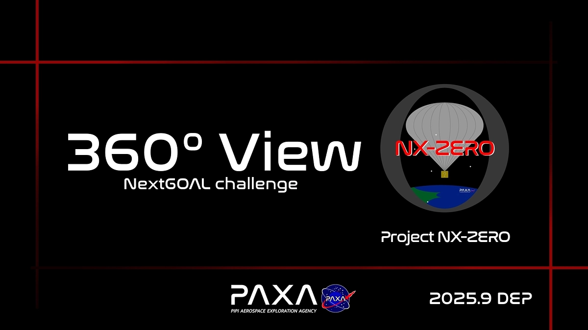 360°カメラの搭載に向けてNextGOAL挑戦