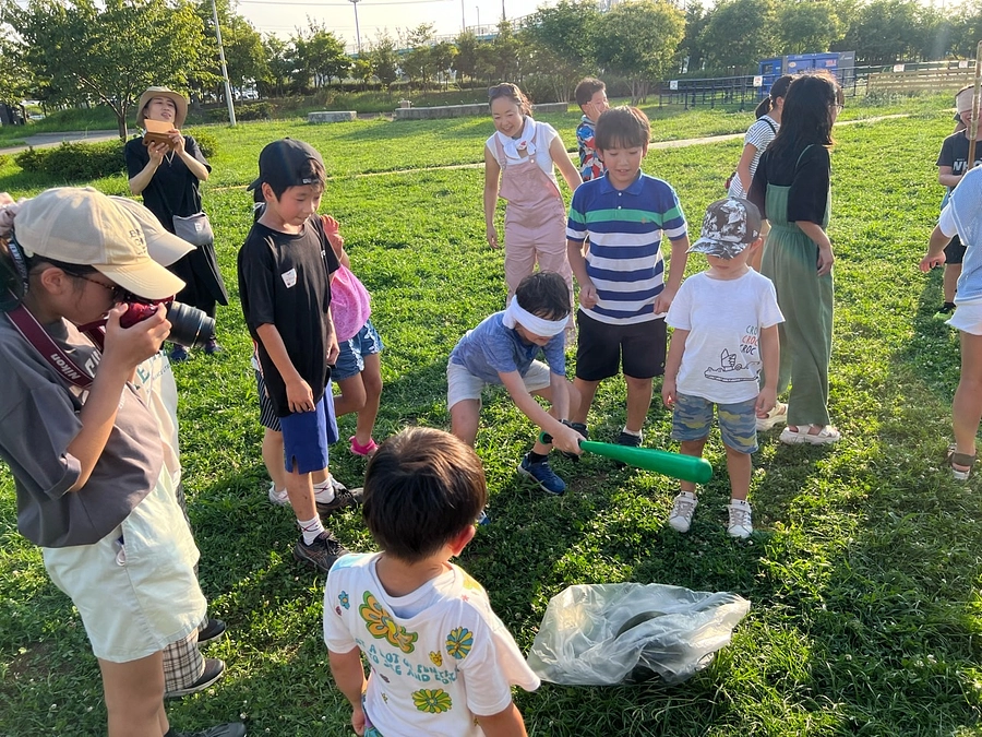Japanese Traditional Festival Event ”Suika Wari"