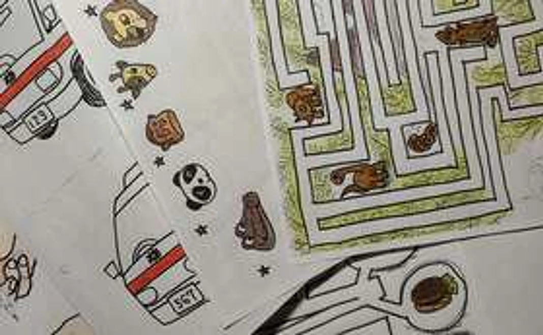 手作りお絵描きシート