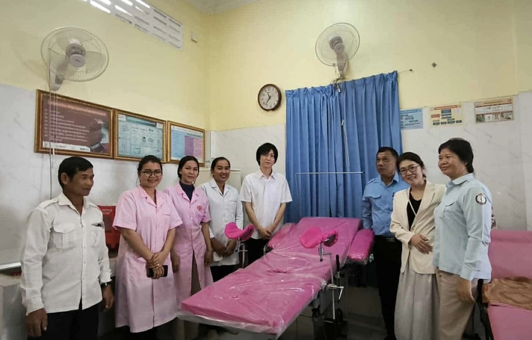 【全ての医療器材の配置が完了しました！】