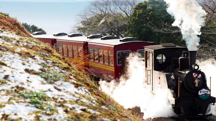 日本で唯一遊園地を走る双子の蒸気機関車を復活させたい！