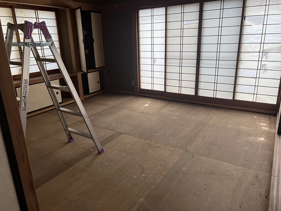 DIY前の下準備をコツコツ開始します