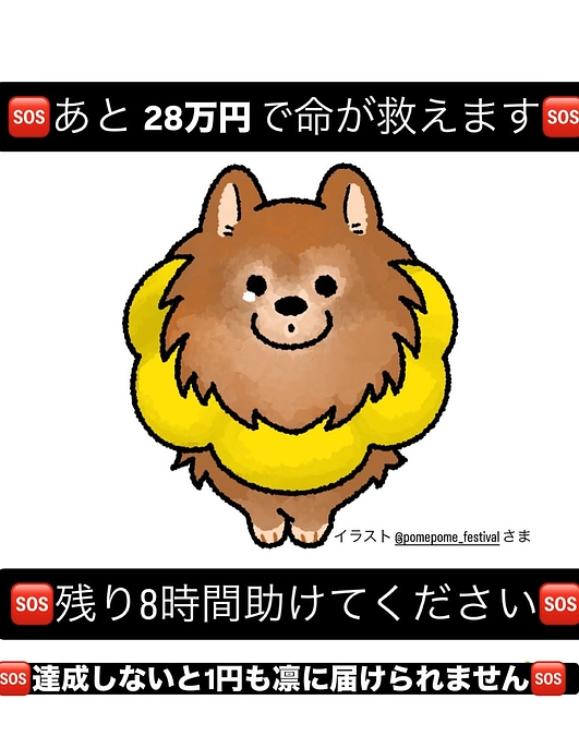🆘残り5時間あと28.5万円🆘