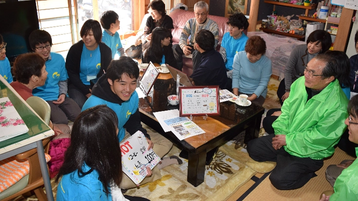 参加できる機会を！自転車タクシーで認知症カフェへ送迎。