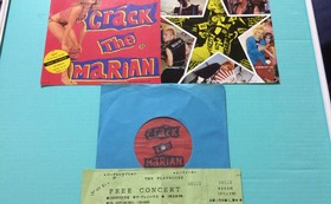 【激レア！】1984年収録！CRACK The MARIAN 1stEP『VIVA LA SCANDAL PARTY』と東京での初ライブの際のチケット