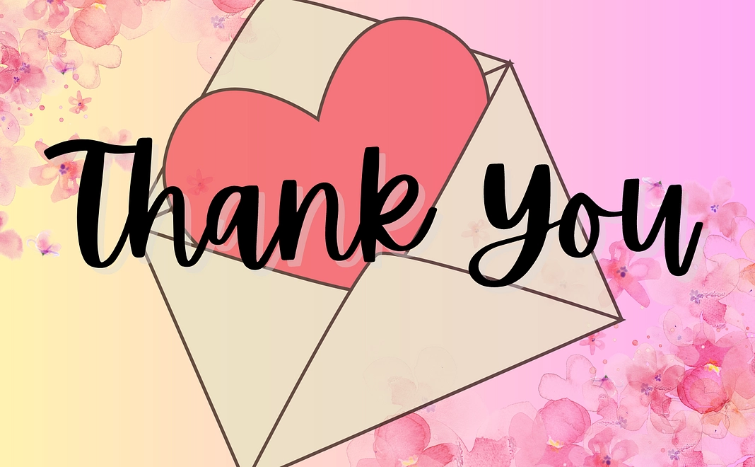 感謝のメール(1,000円)