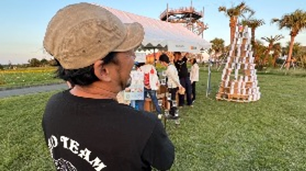 10月12日ソレイユの丘で作品展示をしました