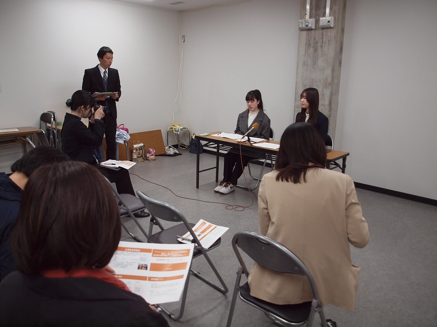 岡山県教育記者クラブにて会見を行いました