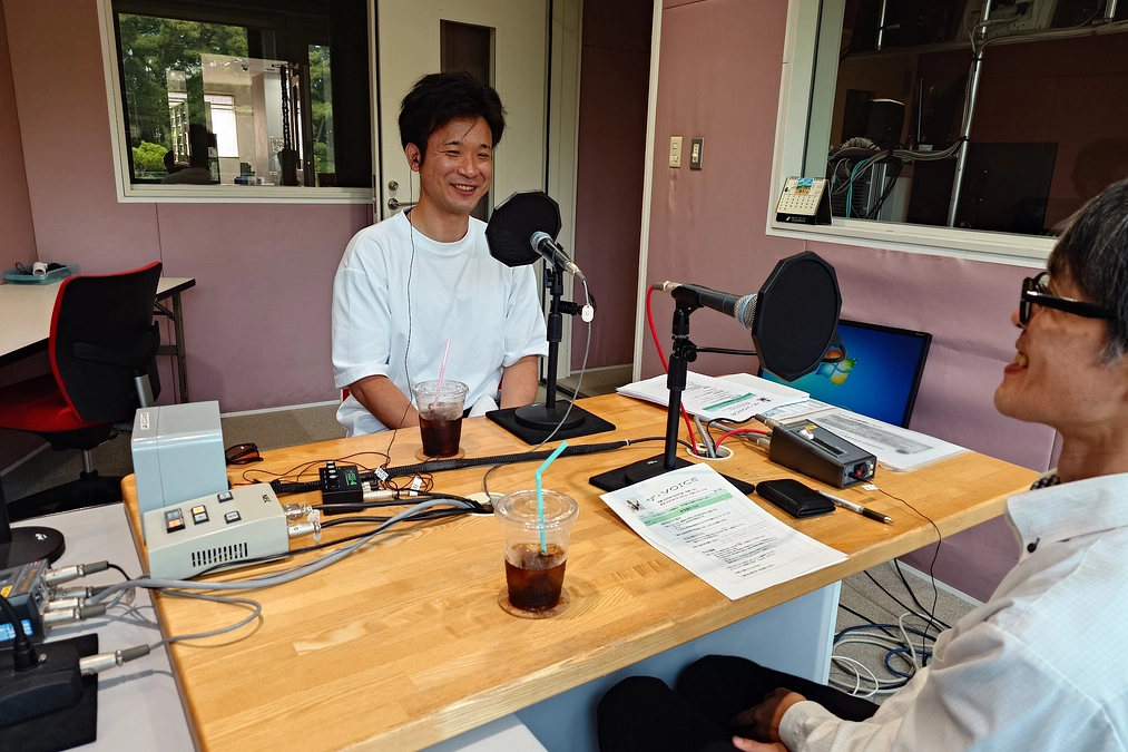ラジオ収録！！