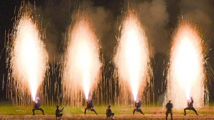 西日本随一の手筒花火を地元の子供たちへ見せてあげたい。