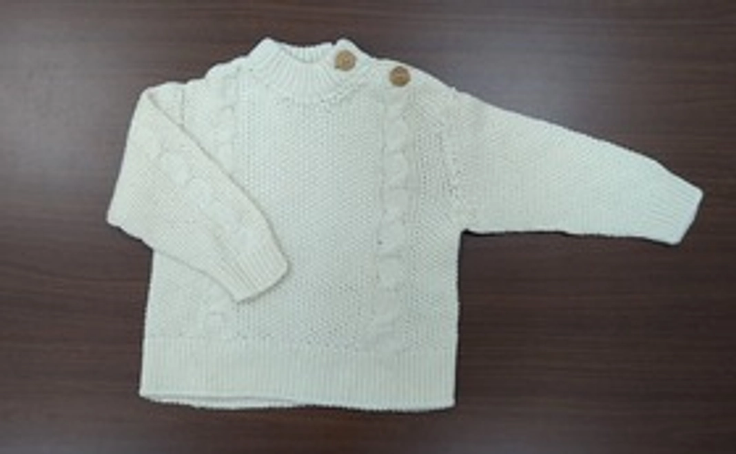 １００％倉敷の綿花で作った『セーター』を支援してくださった皆様にお届けします。