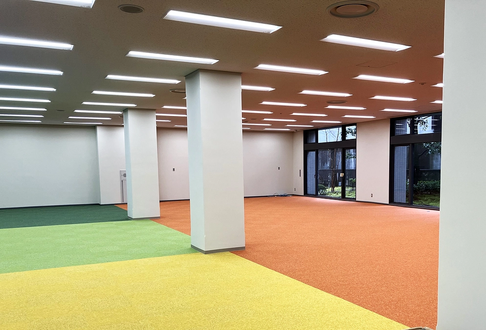 カラフルなカーペット♬