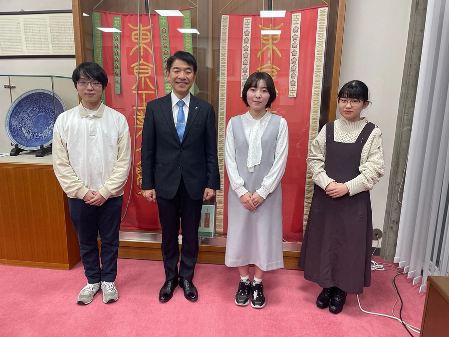 大竹尚登理事長より応援メッセージをいただきました