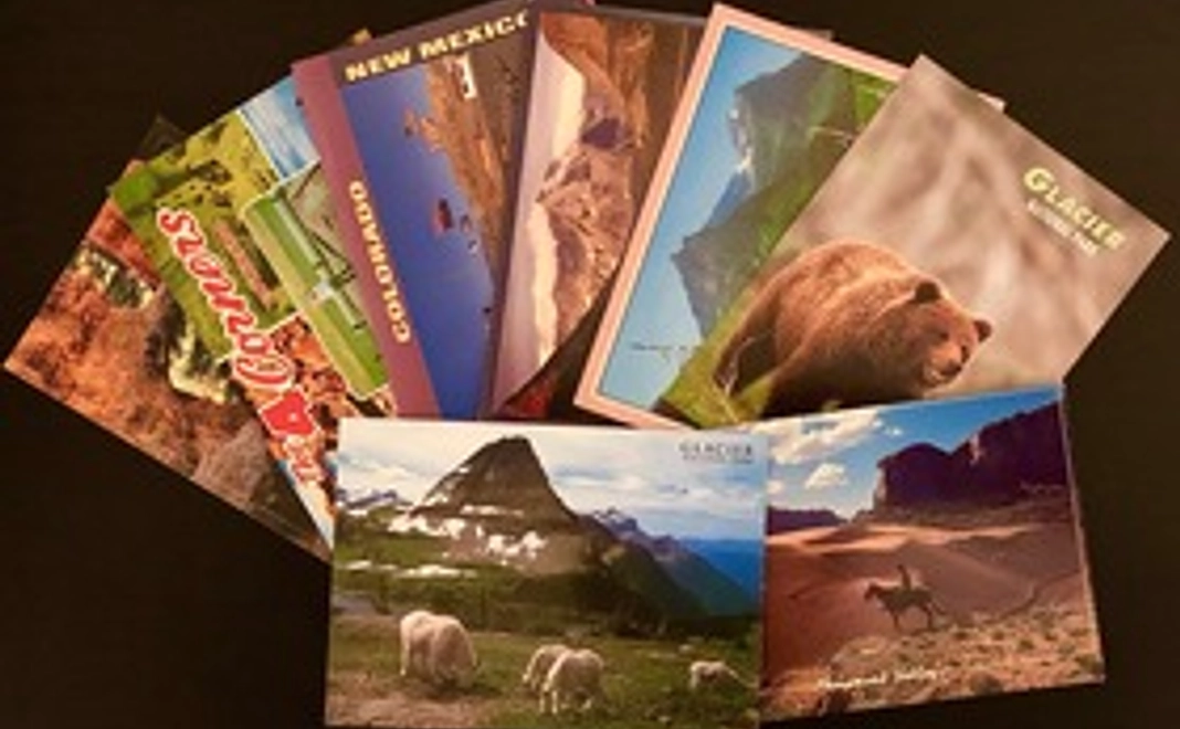 [国立公園から絵葉書発送！]　お礼のお手紙と共に国立公園ポストカードを公園からご自宅に発送！