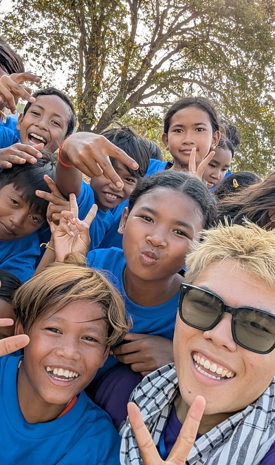 カンボジアの未来をつくるのは？