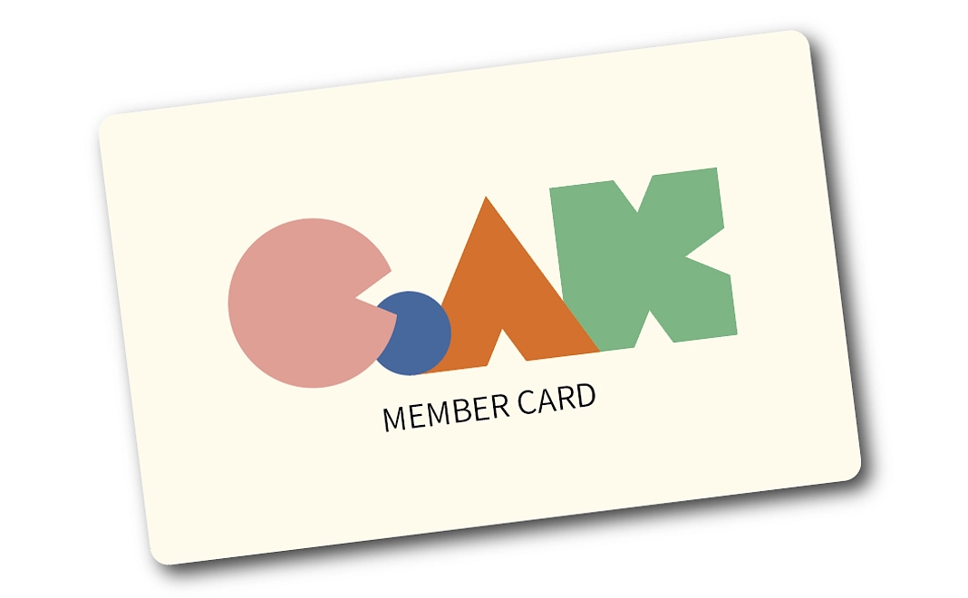 CoAK会員カード（１年間有効）