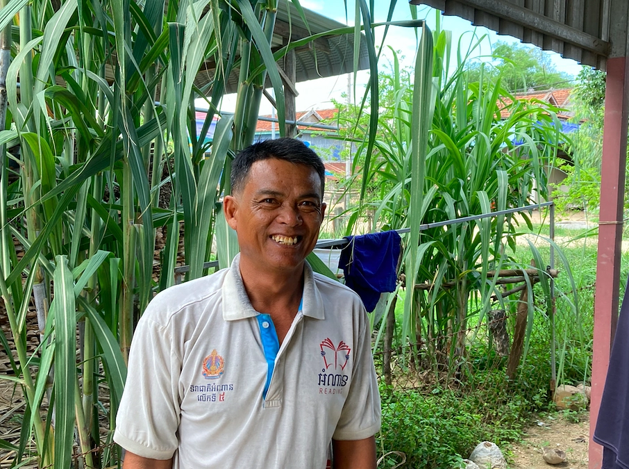 カンボジアのコオロギ農家さん紹介②