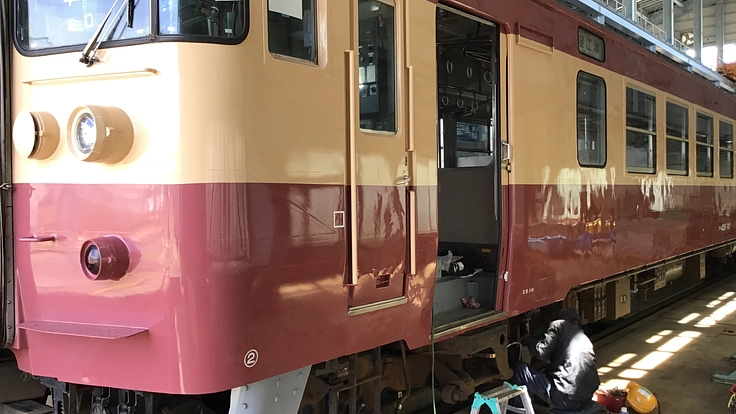現役で活躍する最後の国鉄急行形電車クハ455ｰ701を延命させよう 6枚目