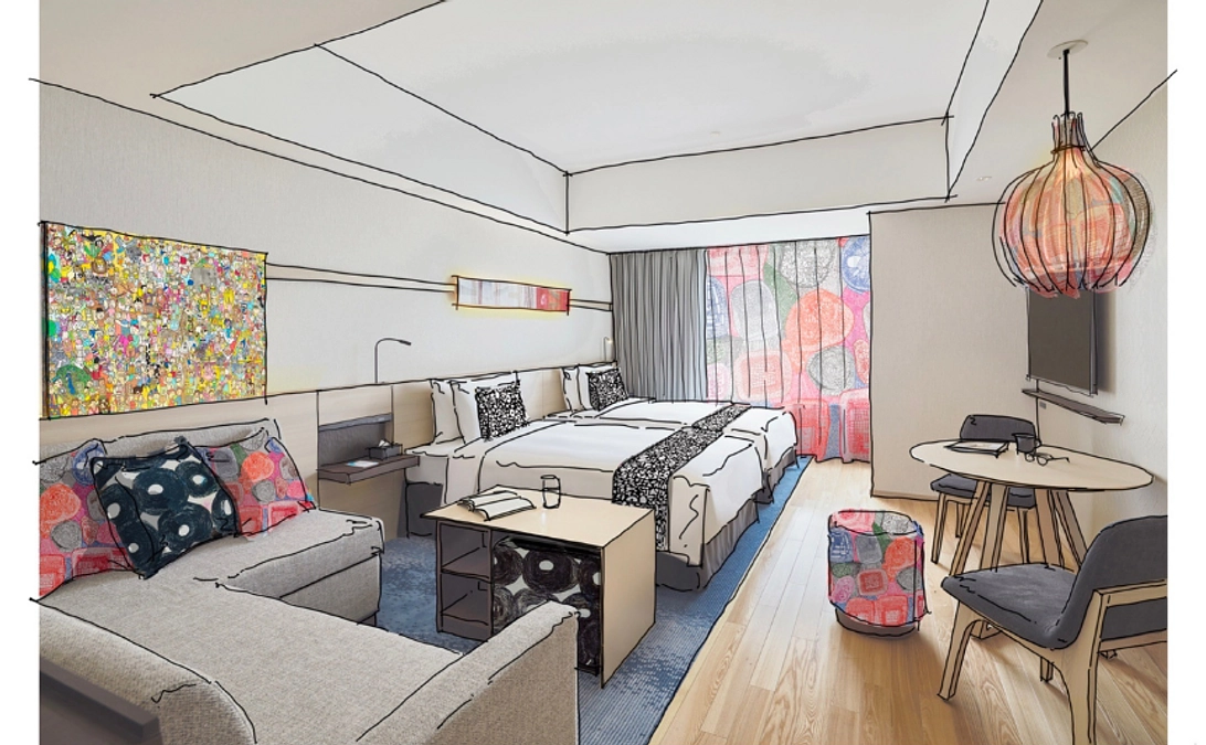 【リターン追加】ハイアット ハウス金沢×ヘラルボニー宿泊券