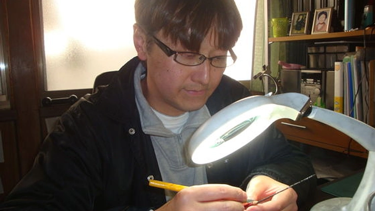 鉛筆彫刻でギネス申請を目指すプロジェクト