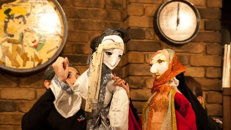 新しい形の人形劇『イタチョコ浄瑠璃』に必要な人形をつくりたい！