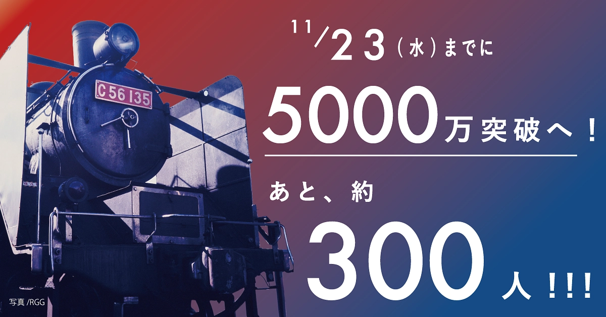 #22 【残り9日】11/23（水）までに5,000万円突破へ！