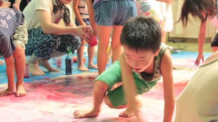 自然豊かな旧校舎を子供達の自由な芸術表現の場として復活したい