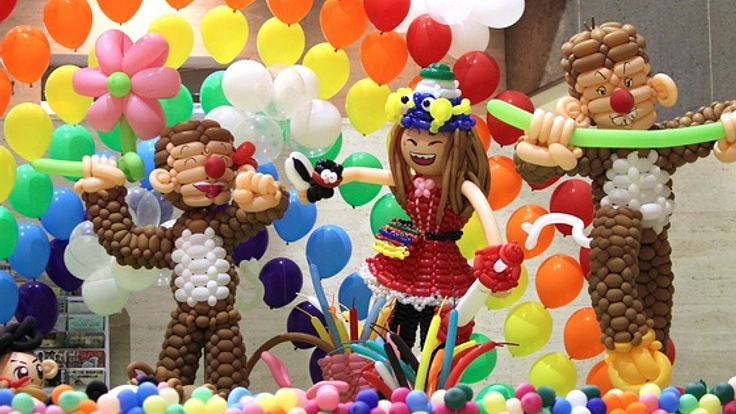 見て・ひねって・楽しんで!福島を風船で笑顔いっぱいにしたい