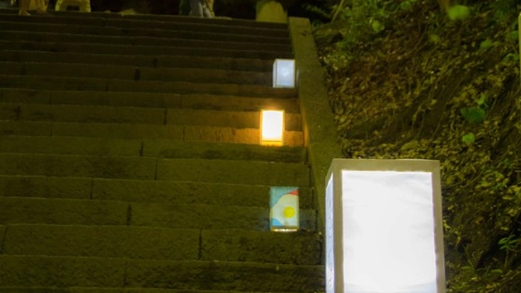 子どもたちの手づくり行灯でライトアップイベントを開催したい!