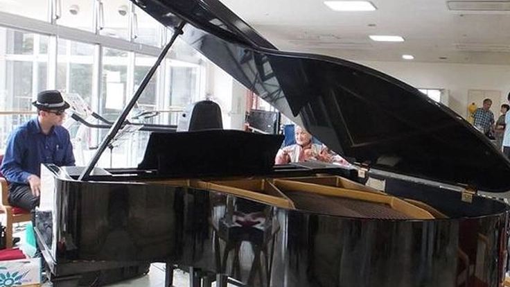 ジャズ唱歌ボランティアコンサートを被災地の施設の方々へ