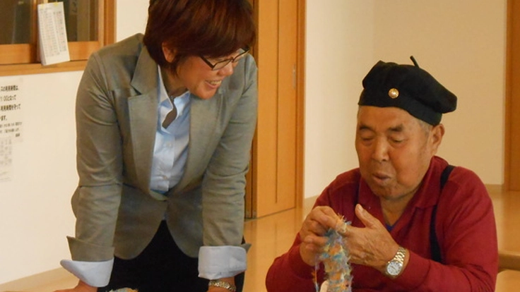 手編みで相馬の被災者の心を癒すso much♡プロジェクト！