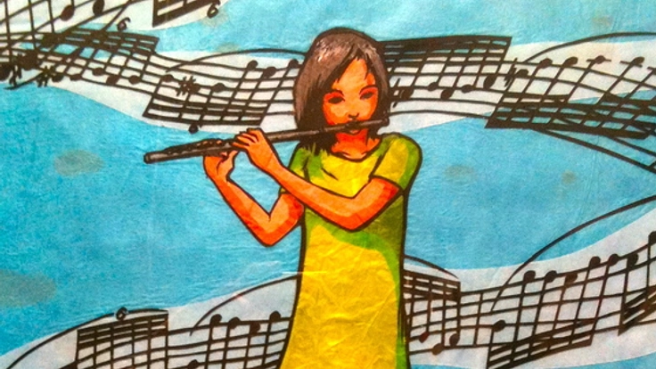 昔の日本の童謡を現代の子ども達にフルートで聴かせたい！