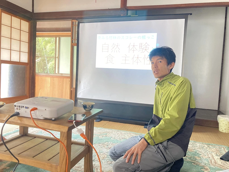 竹林のスコレー玄関を綺麗にしてカリキュラムのブラッシュアップ