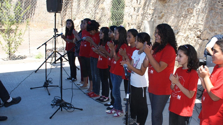 パレスチナの子ども合唱団と伝統音楽のＣＤを作りたい！