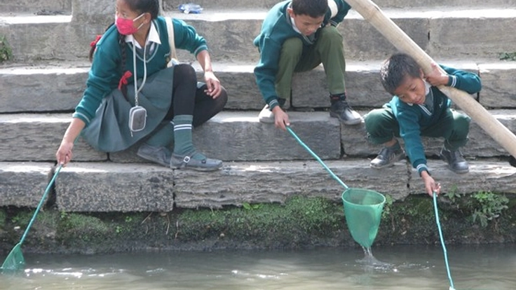 課外授業を行いネパールの汚れた川を子どもの手でキレイにしたい